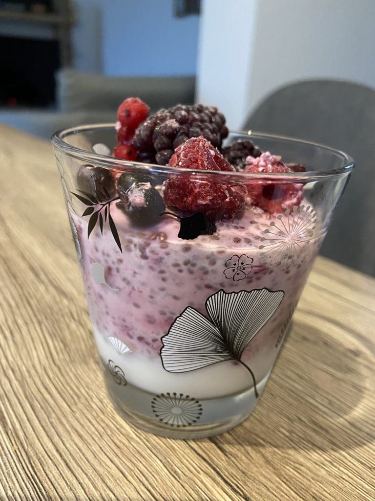 recette pudding de chia