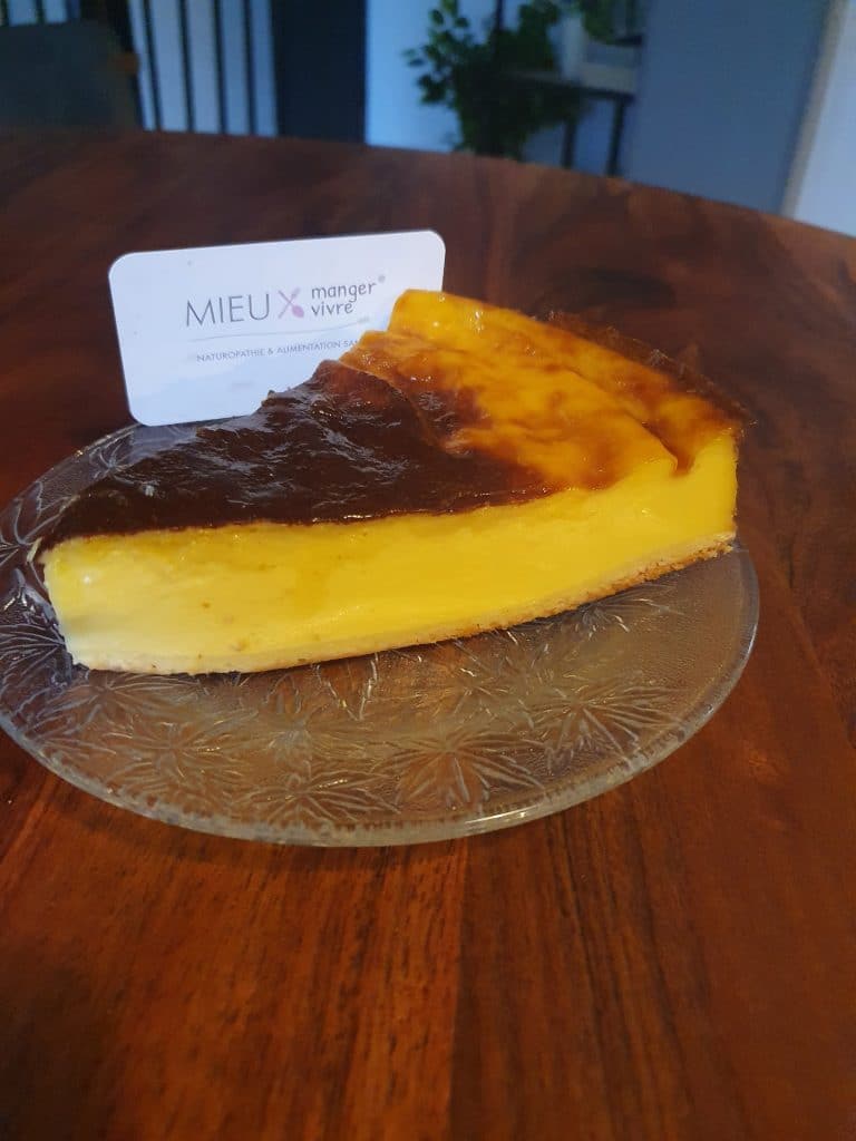 flan pâtissier healthy